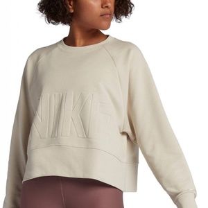 Nike Training DriFit Versa Crew Pullover Logo Sweatshirt